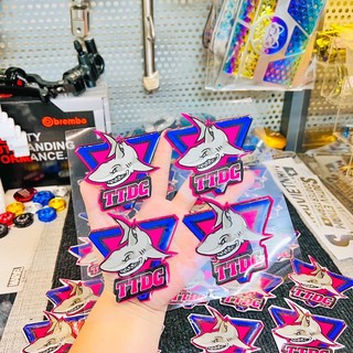 Tem Sticker nổi 3D Phản Quang TTDC DECAL ✌🏻🚗🇻🇳