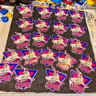 Tem Sticker nổi 3D Phản Quang TTDC DECAL ✌🏻🚗🇻🇳