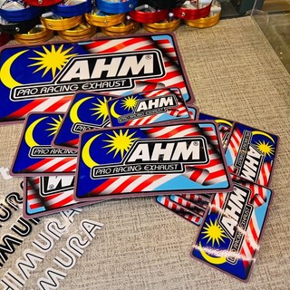 Tem Logo Decal sticker AHM 🚗✌🏻