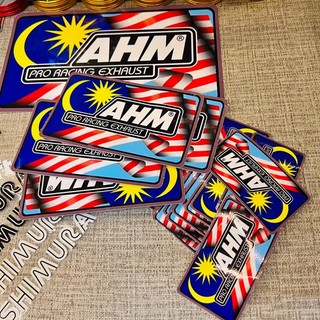 Tem Logo Decal sticker AHM 🚗✌🏻