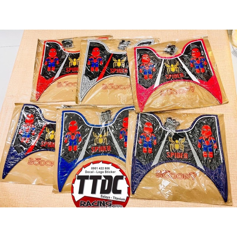 Thảm Hoạt Hình Scoopy Thái Lan gắn các đời 2020/2021/2022 🇹🇭🏎
