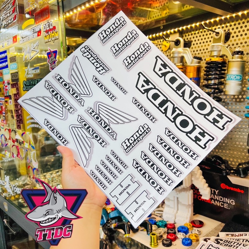 Tem Sticker Logo Decal Set ✌🏻🚗💯