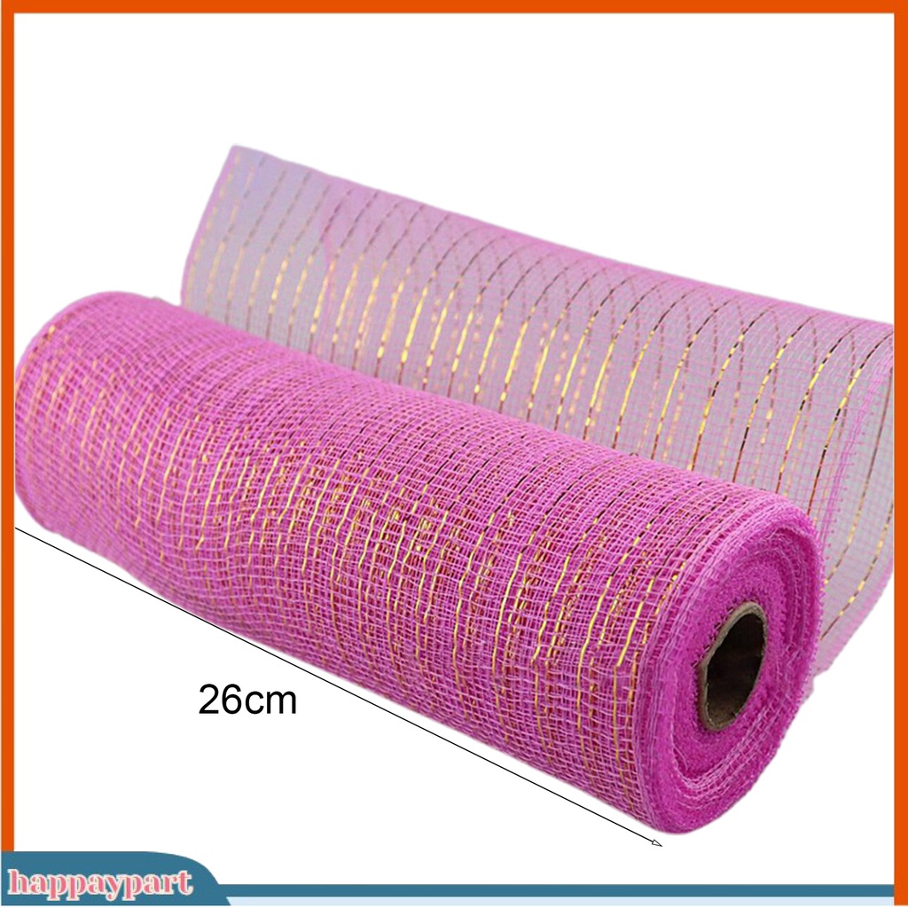 Lưới ruy băng trang trí giáng sinh có thể tái sử dụng DIY