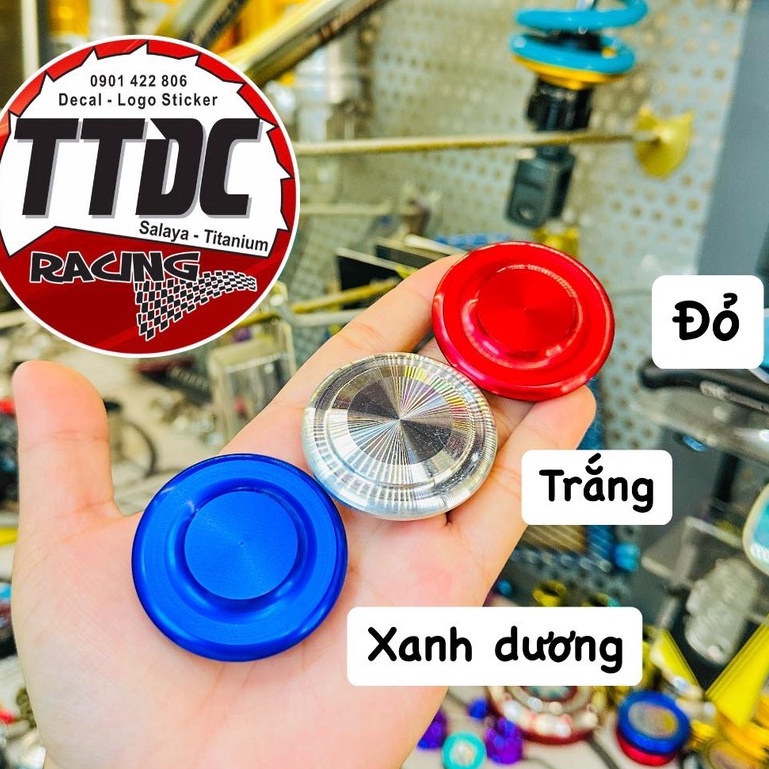 Nút Carte nhôm cnc cực bóng cực đẹp gắn các dòng xe honda ✌🏻🚗