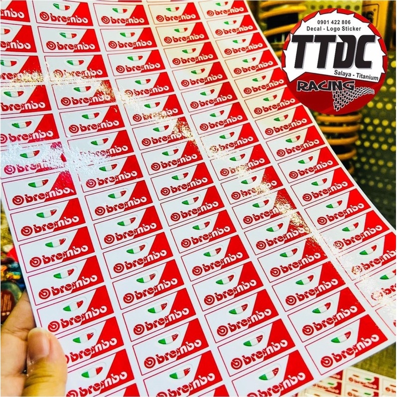 Tem Logo Sticker Dán Tay Thắng BB 🚗