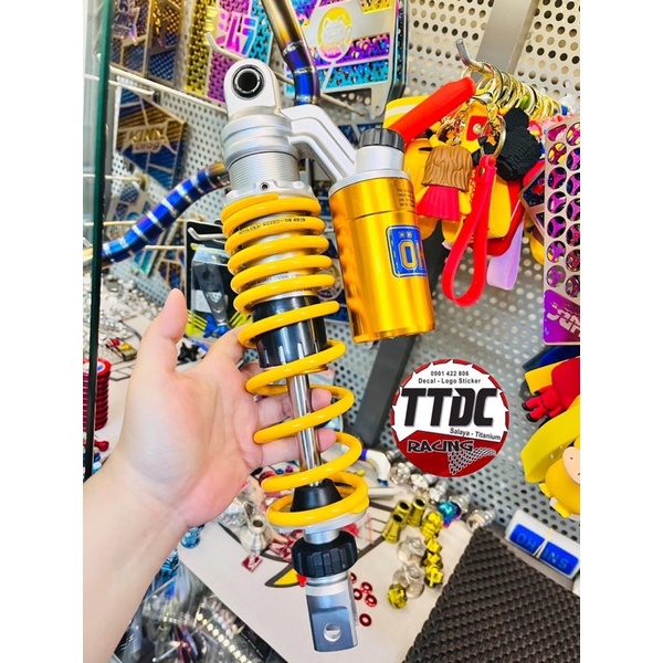 Phuộc Ohlins 1:1 gắn xe Vario Scoopy Vision Lead tặng kèm núm cnc tăng chỉnh thật 🚗☺️✌🏻