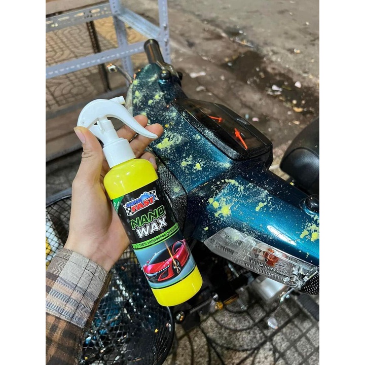 Dung dịch phủ dưỡng bóng dàn áo supper fast nano wax 🇹🇭✌🏻🚗
