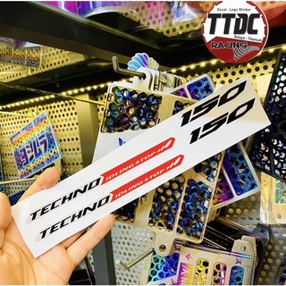 [ 1 Cặp ] Tem Techno Idling stop 150 đủ màu
