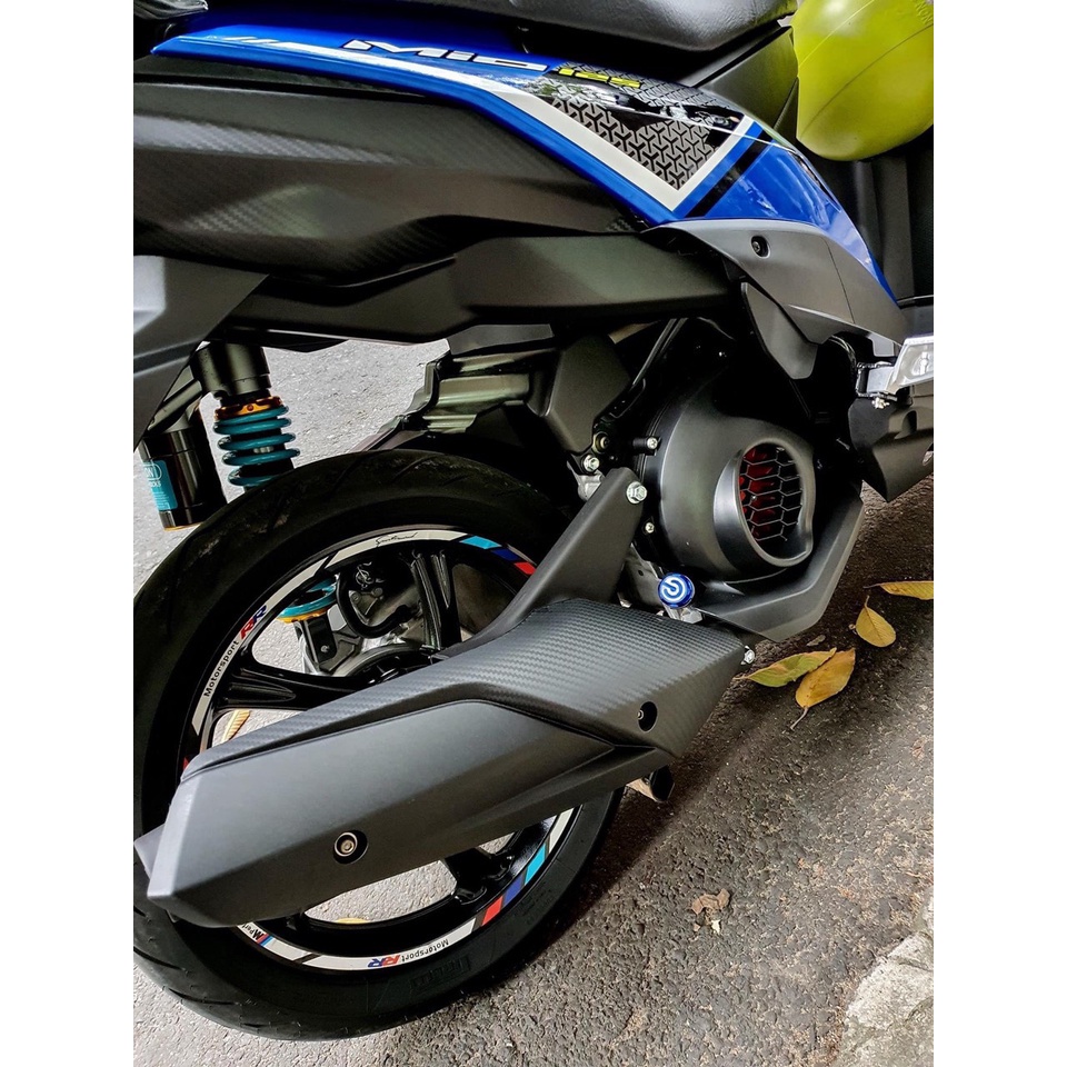 Bộ tem decal sticker dán vành bánh mâm phản quang 3M dán mọi loại xe