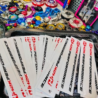 [ Giá 1 cặp ] Tem sticker H2K perfomance ✌🏻🚗
