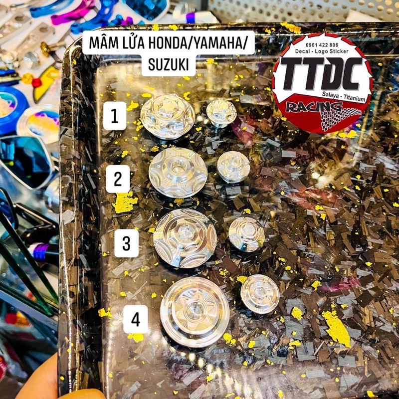 Ốc Salaya Mâm lửa Honda/Yamaha/Suzuki ✌🏻🚗🇹🇭