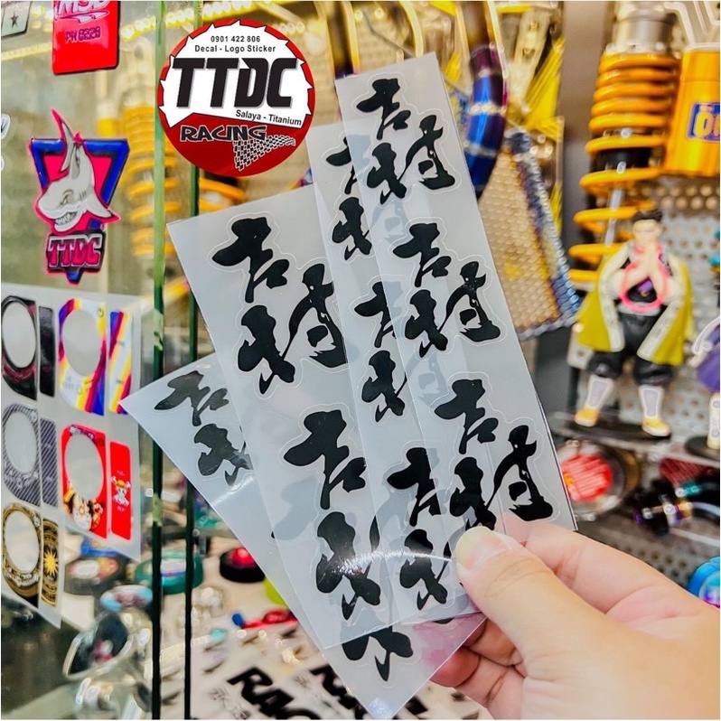 [Giá 1 cái] Tem Logo Sticker Trong suốt ✌🏻🚗👏😍