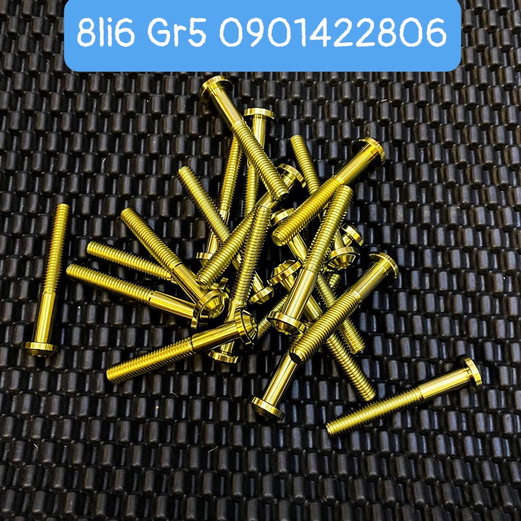 Ốc Titan GR5 8li60 đầu dù