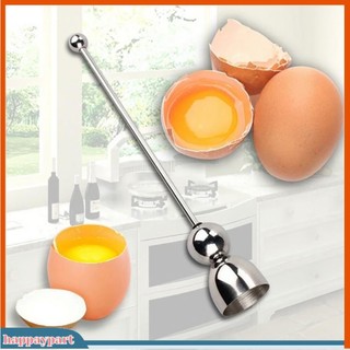 (happaypart) Dụng cụ tách đập vỏ trứng bằng thép không gỉ