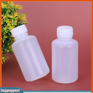 (happaypart) Set 10 Lọ Nhựa Rỗng 50ml Đựng Thuốc Tiện Dụng