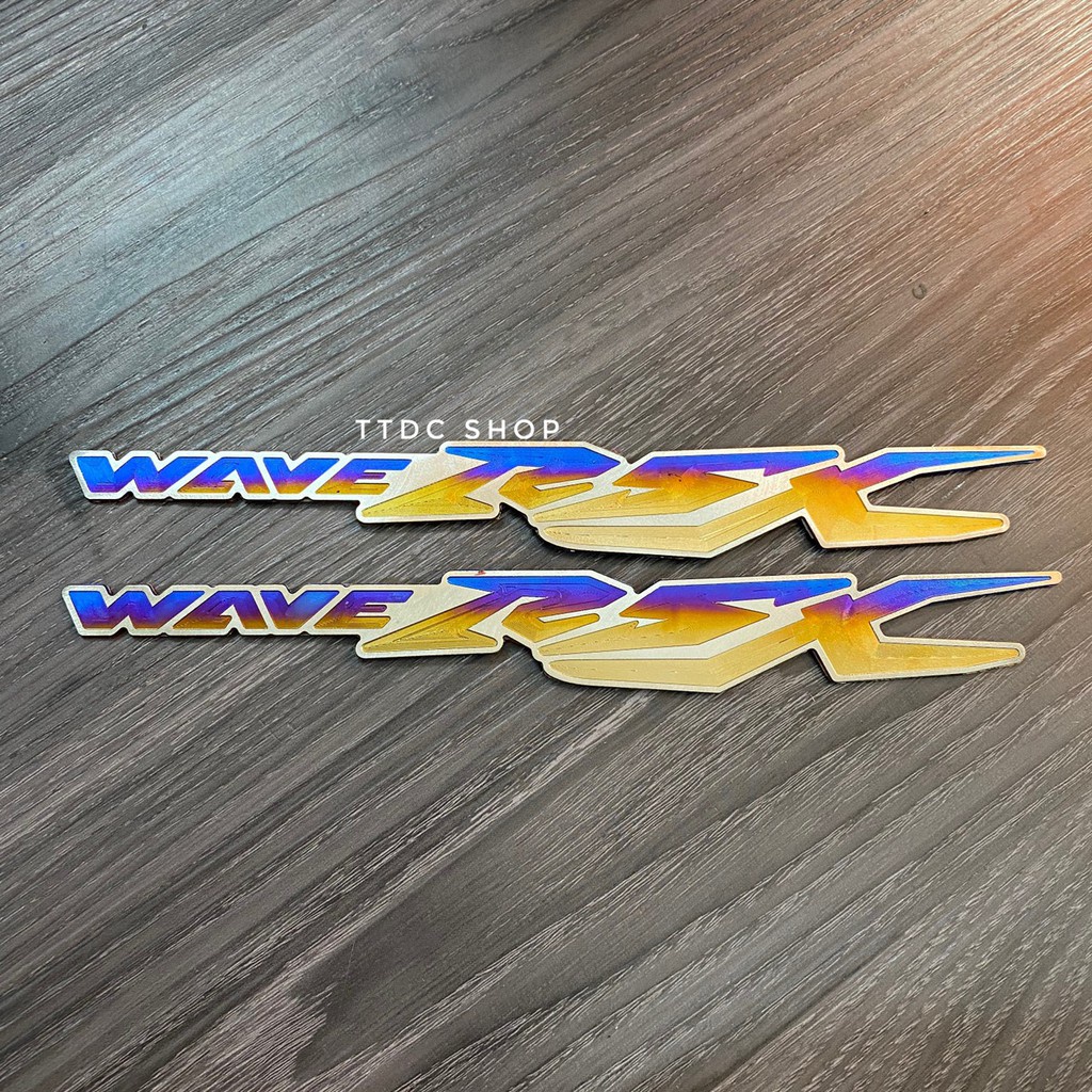 Tem Titan  Cặp chữ Wave Rsx