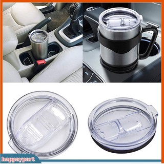 (happaypart) Nắp đậy cốc chống văng bằng nhựa trong suốt cho Yeti Ozark Trail 20 / 30oz