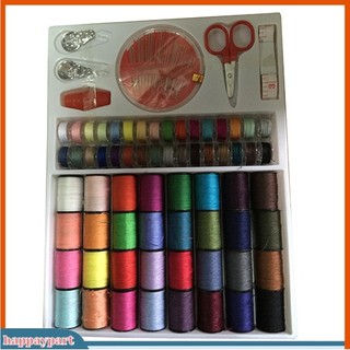 Set 64 cuộn chỉ nhiều màu sắc kèm dụng cụ may vá tiện dụng