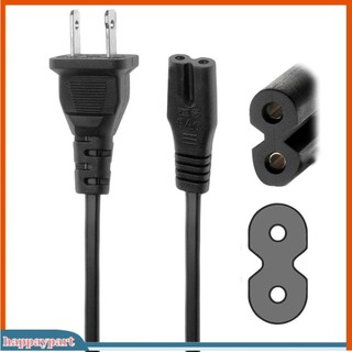 (happaypart) Dây cắm sạc AC 2 chấu kiểu US chuyên dụng cho laptop Sony PS2 PS3
