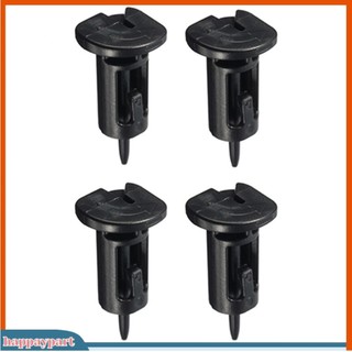 4x plastic heatsink cpu fastener mount pins for intel cooling fan lga 775 socket