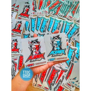 STICKER DECAL TEM LẺ