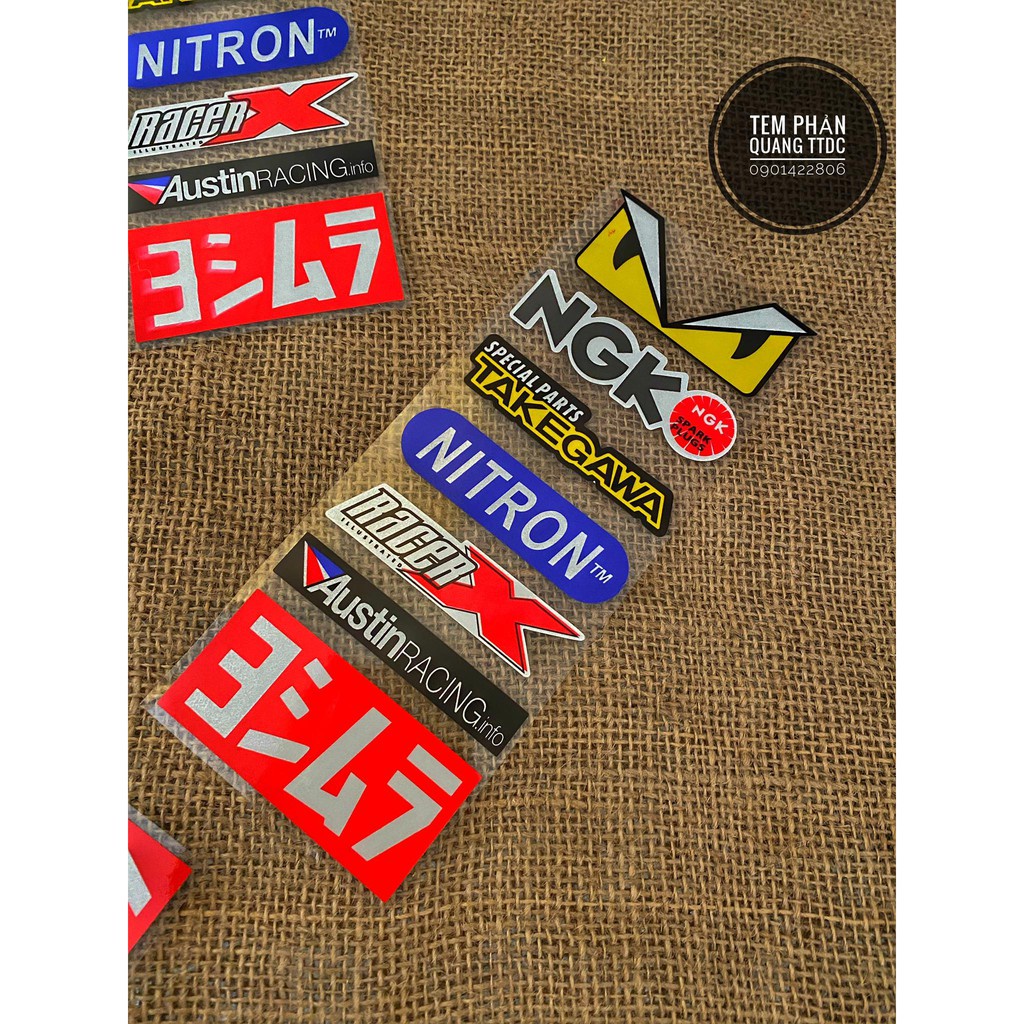 Set Tem Phản Quang 3M