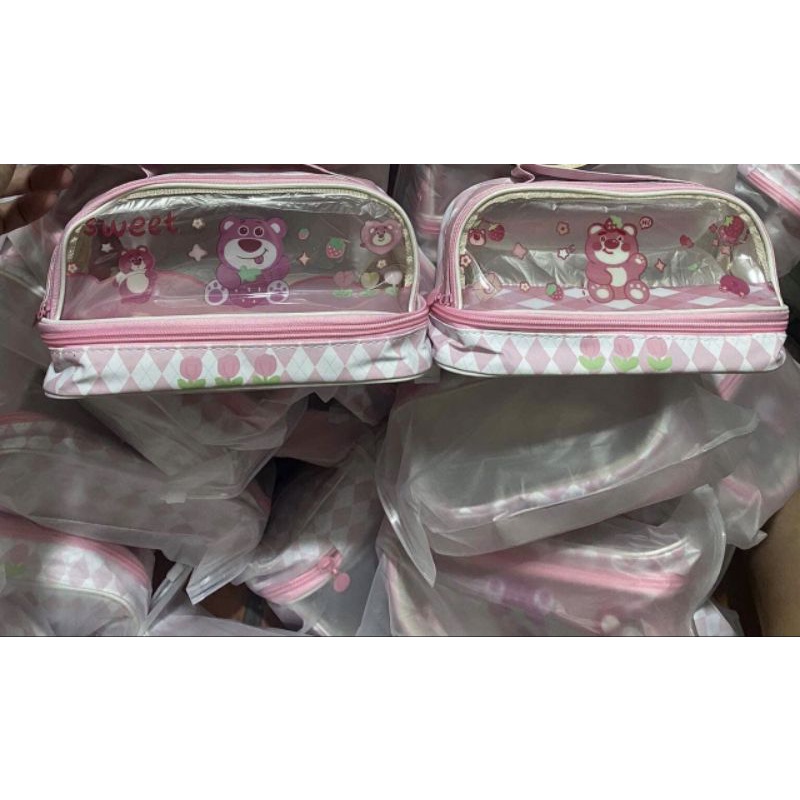 TÚI ĐỰNG BÚT GẤU DÂU