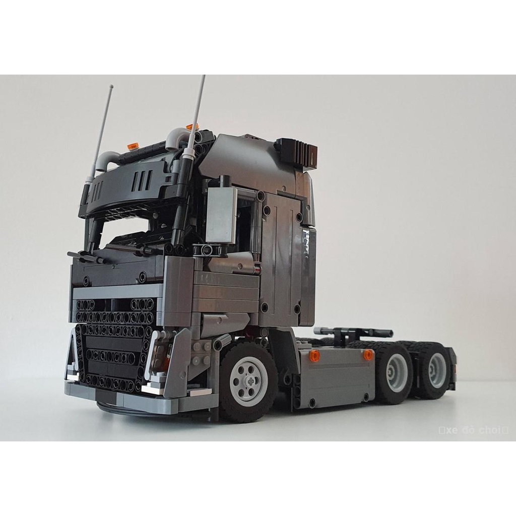 Các khối xây dựng tương thích với LEGO MOC-37849 dòng FH xe tải hạng nặng Đồ chơi khối xếp hình phiên bản tĩnh 4×2