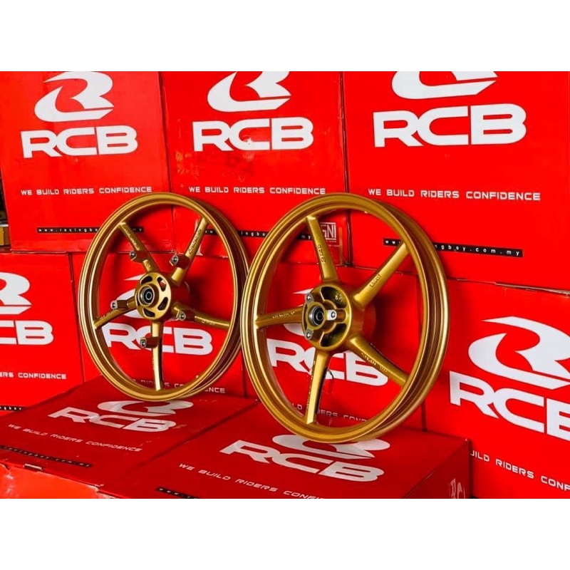 Mâm RCB 5 cây bản 1.6-1.85 lắp như zin cho Raider/Satria . Hàng chính hãng RCB