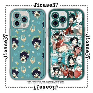 Ốp lưng iphone cạnh vuông JM CASE Genshin Impact nhân vật game Venti 6/6pl/6s/6spl/7/7pl/8/8pl/x/xs/11/12/13/pro/max