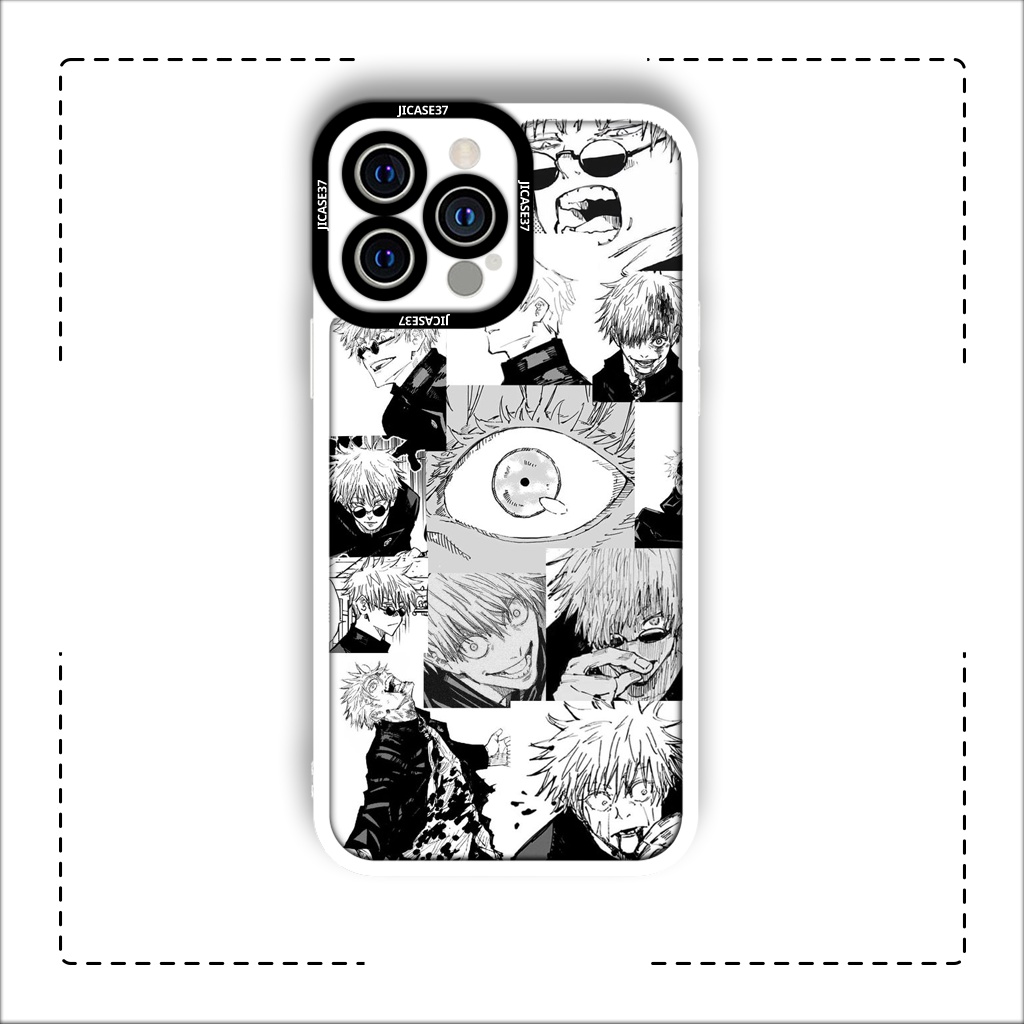 Ốp lưng iphone cạnh vuông JM Case Anime Gojo Satoru 6plus/6s/6splus/7/7plus/8/8plus/x/xs/11/12/pro/max/plus/promax