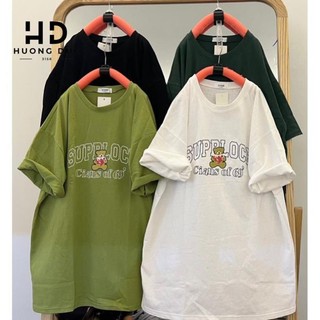 Áo Phông Cotton Khô 3158 Form Rộng Nam Nữ Unisex SUPPL Gấu