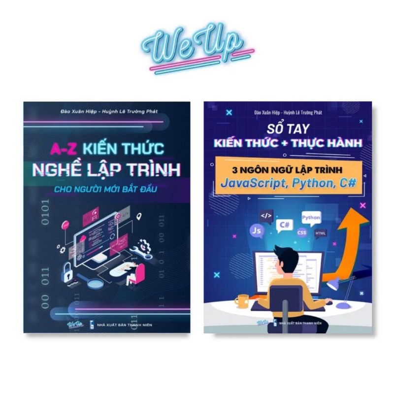 Combo Sổ Tay Kiến Thức + Thực Hành 3 Ngôn Ngữ Lập Trình & A-Z Kiến Thức Nghề Lập Trình Cho Người Mới Bắt Đầu