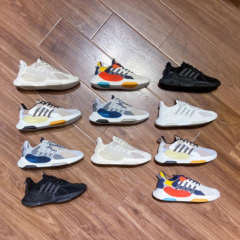 Giày Sneaker Dệt Kim Tăng Chiều Cao Thoáng Khí Thời Trang Mùa Xuân 2023 F8806 Cho Nam Và Nữ