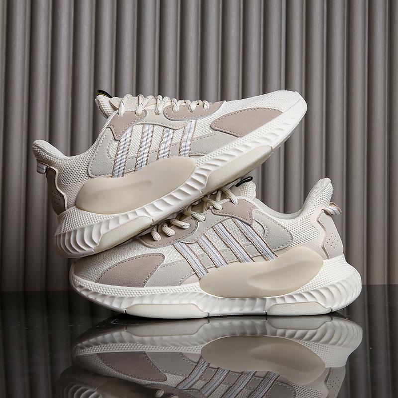 Giày Sneaker Dệt Kim Tăng Chiều Cao Thoáng Khí Thời Trang Mùa Xuân 2023 F8806 Cho Nam Và Nữ