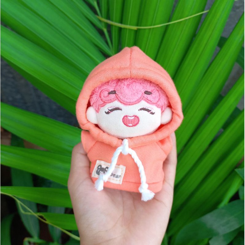 Áo hoddie oversize cho doll 10cm