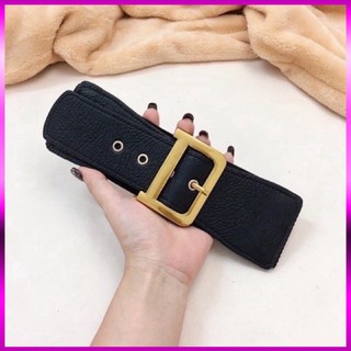 Đai váy da sang chảnh bản 4,5 cm trang sức hotgirl
