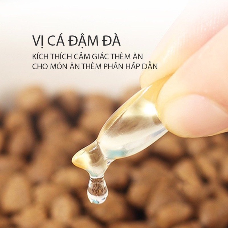 Dầu cá Borammy tăng đề kháng, đẹp lông cho chó mèo