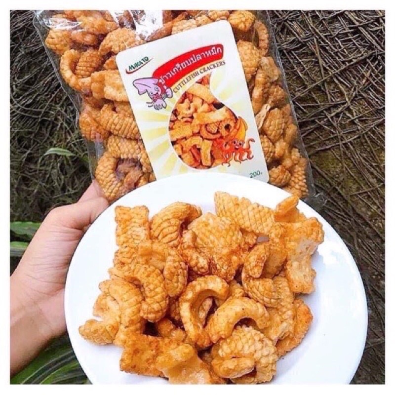 Snack Mực Mikato bịch 200gr siêu to - Thái Lan