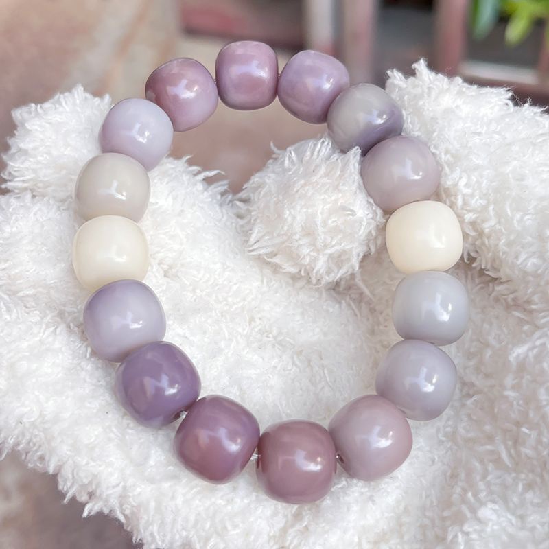 Vòng Tay Chuỗi Hạt Bồ Đề Màu Tím berry milkshake bodhi Chính Hãng Cho Học Sinh