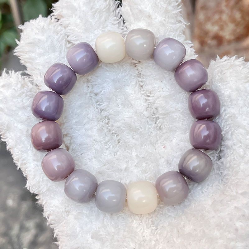 Vòng Tay Chuỗi Hạt Bồ Đề Màu Tím berry milkshake bodhi Chính Hãng Cho Học Sinh