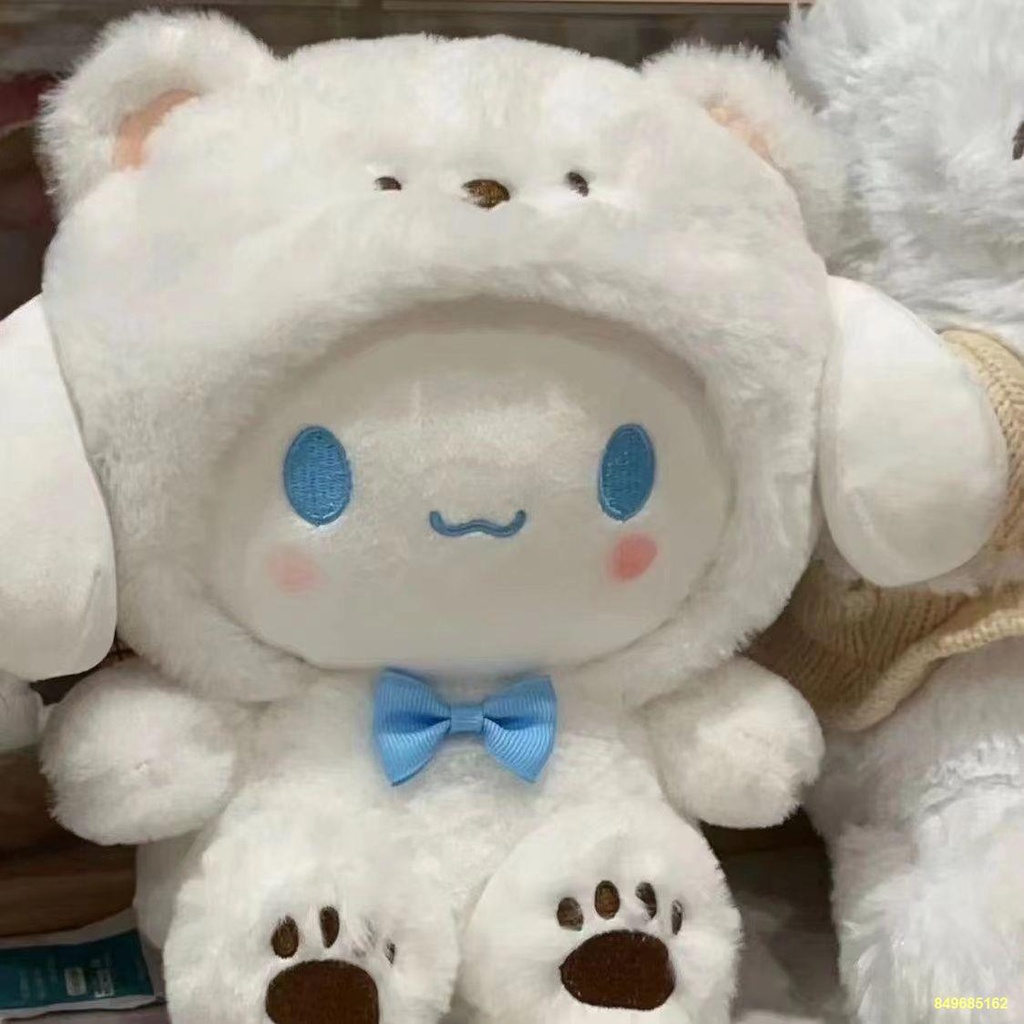 🌈Cinnamoroll biến hình dễ thương gấu trắng quế chó búp bê thỏ búp bê sang trọng