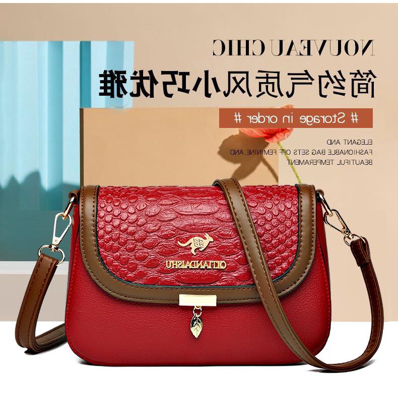 Túi Đeo Vai Bằng Da Mềm Thời Trang Mùa Hè 2023 Dành Cho Nữ