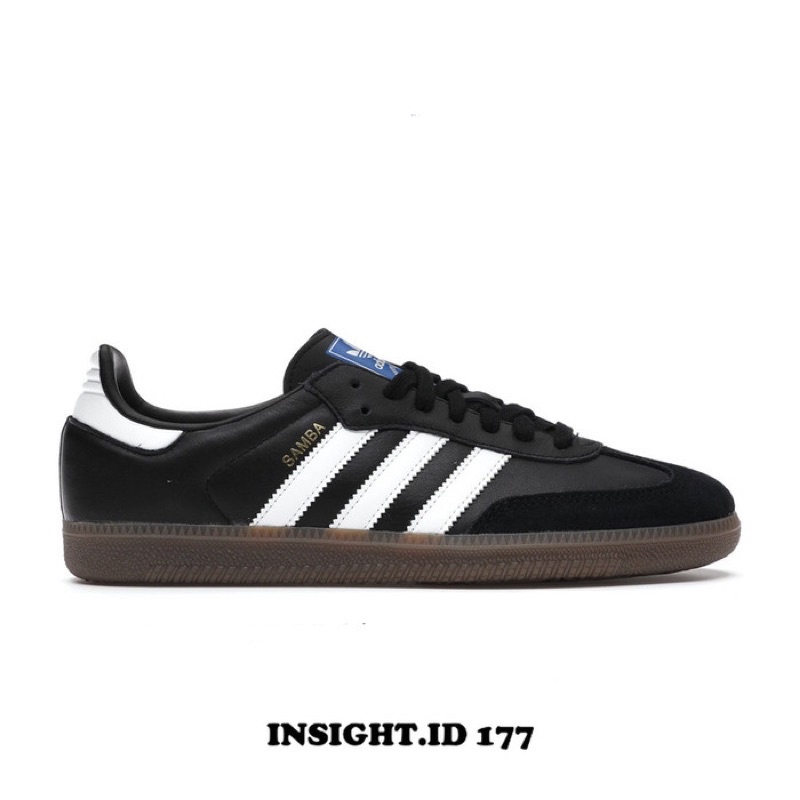 Giày adidas samba vegan black FX9042