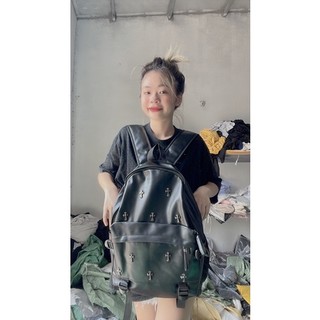 ba lô thập đá ảnh thật đen
