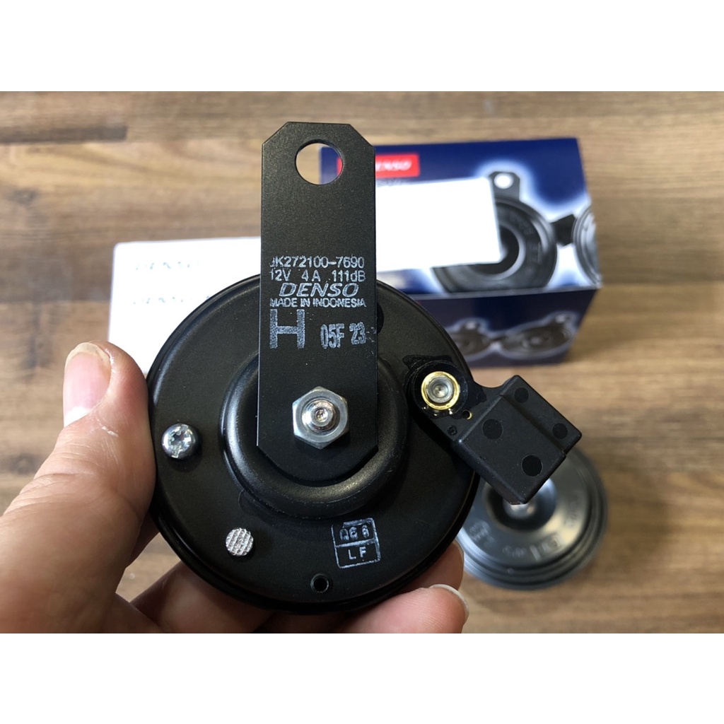 Còi đĩa Denso 12v 1 jack (JK272000-7690) chính hãng cho nhiều loại xe ôtô