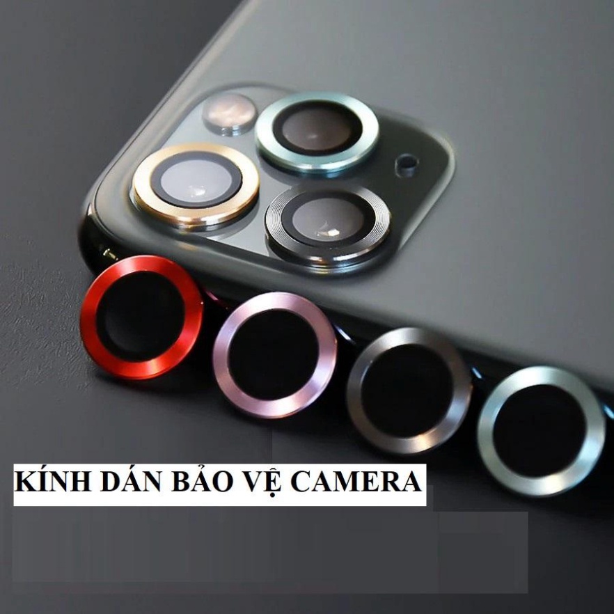 Kính Cường Lực Camera -Bảo Vệ Camera Titan Chống Trầy Xước Màu Nguyên Bản Cho Ip 11/12/13 Pro Max