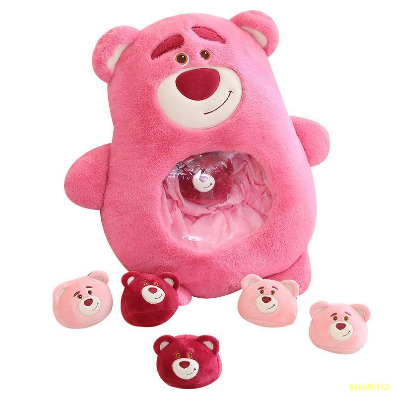 🌈Búp bê gấu thỏ khủng long ăn nhẹ gối búp bê đồ chơi sang trọng