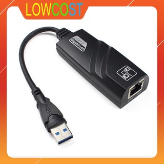 Cáp chuyển đổi USB 3.0 sang LAN tốc độ 1000Mbps chuẩn Gigabit, USB To Lan (BH 6 Tháng)