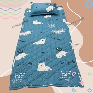  Chiếu văn phòng 3 trải sàn cao cấp có lớp chống trơn trượt ,Đệm du lịch size 90x200cm gấp gọn tiện lợi đa năng 